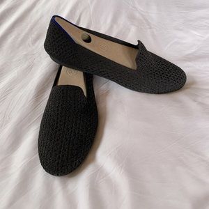 Rothy’s Black Honeycomb Loafers